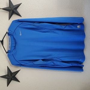 Mens Size L fitted, Nike Pro Combat Dri-Fit long sleeve shirt
